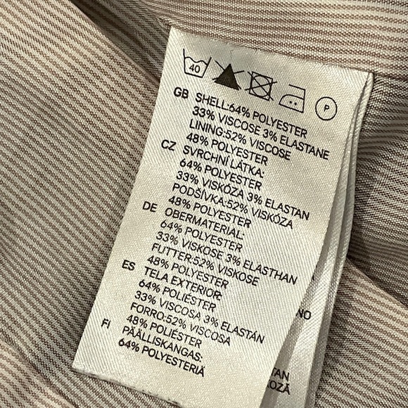 H&M women’s size 14 black Vest lined - Picture 11 of 16